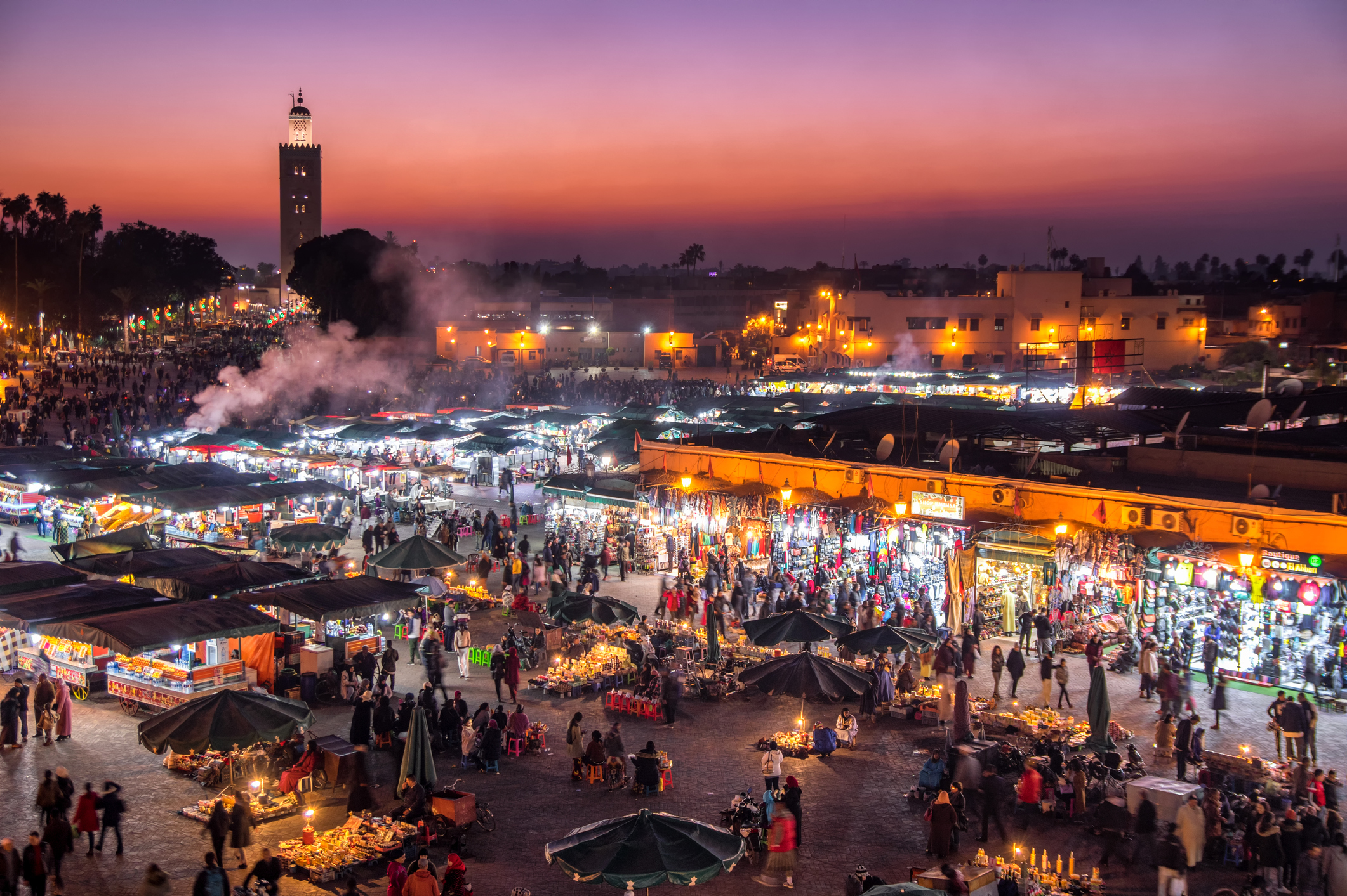 الليالي السياحية بمراكش تقفز إلى 61 %