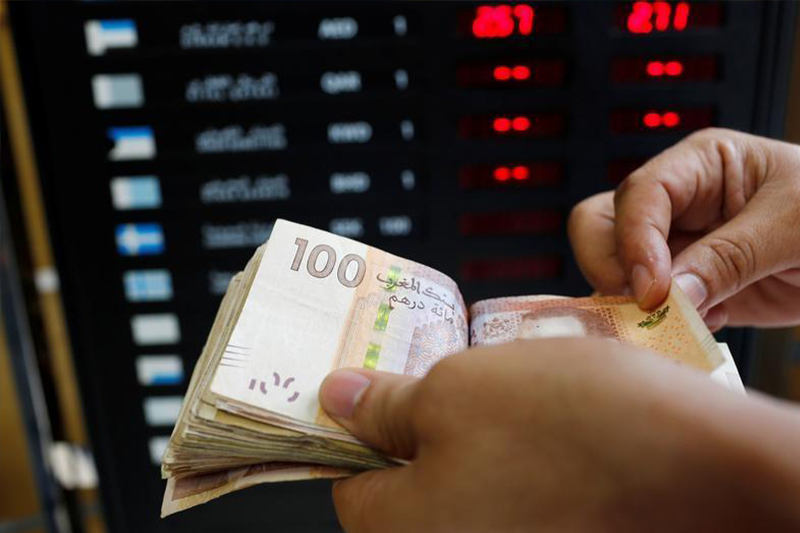 تراجع سعر صرف الأورو مقابل الدرهم