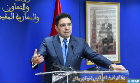 بوريطة: المملكة المغربية تشجب القصف الاسرائيلي لمقر اللجنة القطرية لإعادة إعمار غزة